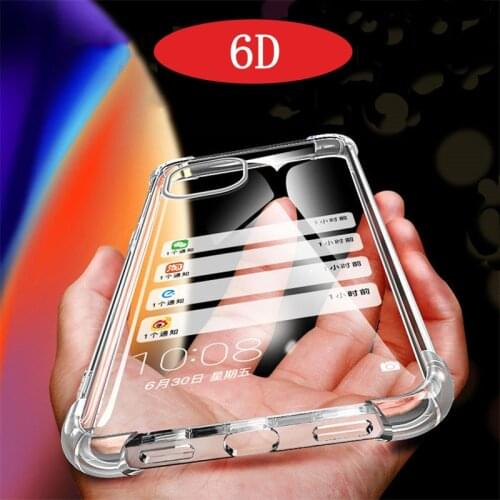 6D Anti-Knock TPU Case for iPhone 12 Pro Max 12 Mini SE 2020 Clear Cover for iPhone 11 Pro Max Xs X XR 6 6S 7 8 Plus 5 5S Case