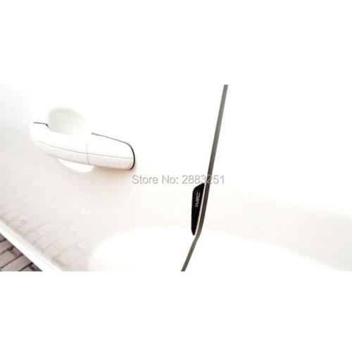 Car Styling Carbon Fiber Door Protector Door Side Edge Sticker For Land Rover discovery 2 3 4 freelander 1 2 a9 a8 Accessories