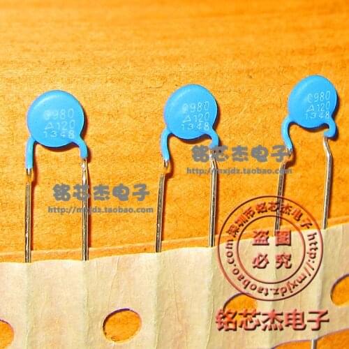 Free shipping 10PCS B59980C0120A070 C980 120 PTC RESET FUSE 80V 85MA RADIAL B59980C0120A