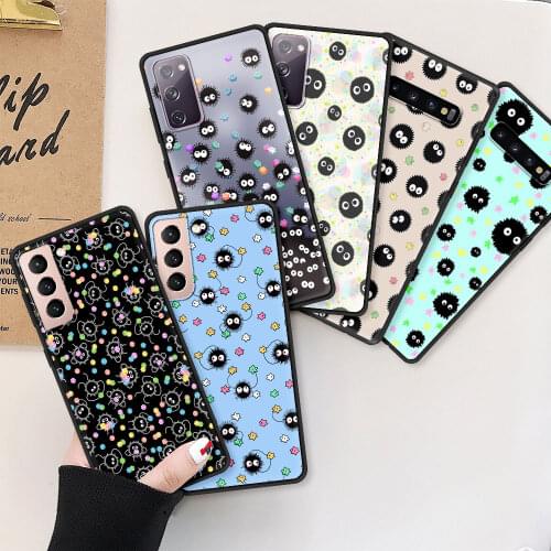 Case For Samsung Galaxy S20 FE S21 Ultra S10 S8 S9 Plus S10Lite S10e S7 Fashion Trend Phone Soft Cover Bag Ghibli Spirited Away