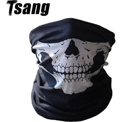 Skull Seamless Balaclava Magic Scarf Facemask Outdoor Camping Hiking Hunting Scarves Cycling Bandana Men Sport Face MaskMamask