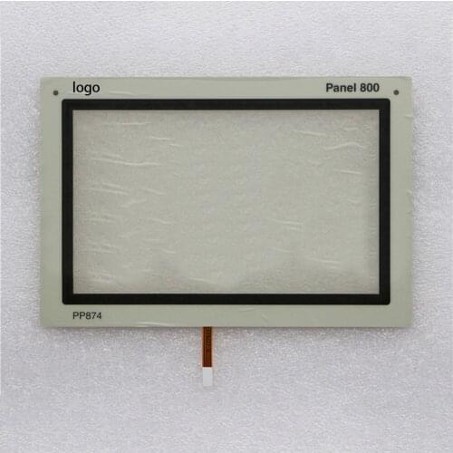 For ABB Panel 800 PP874 190227 A Industrial Protective Film + Touch Screen Glass