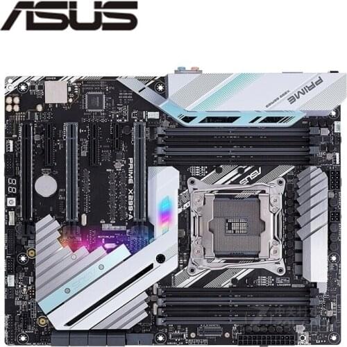 Used For Asus PRIME X299-A Original Desktop Intel X299 DDR4 Motherboard LGA LGA 2066 USB3.0 M.2 SATA3