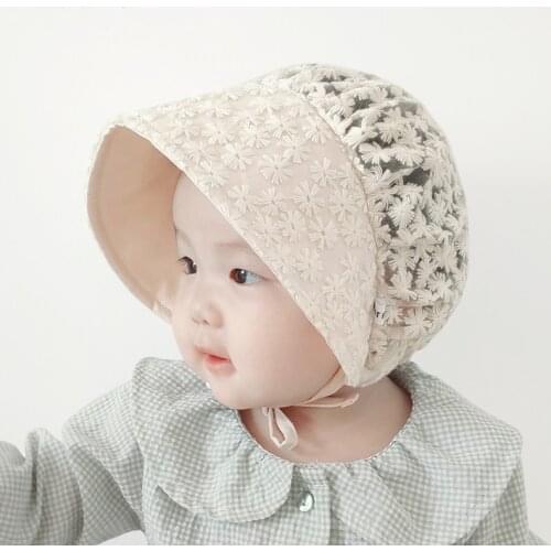 Summer Baby Sunshade Hat Spring And Autumn Thin Sunscreen Hat Baby Girl Princess Hat Summer Sun Hat