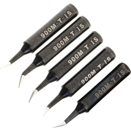 5 Pcs Solder Soldering Iron Tip 900M-T-SI Lead Free For Hakko Saike 936 852d+ 909D GXMA