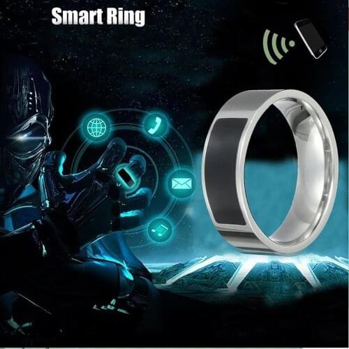NFC Multifunctional Waterproof Smart Ring Smart Wearable Fashion Finger Digital Ring Smart Accessories Universal