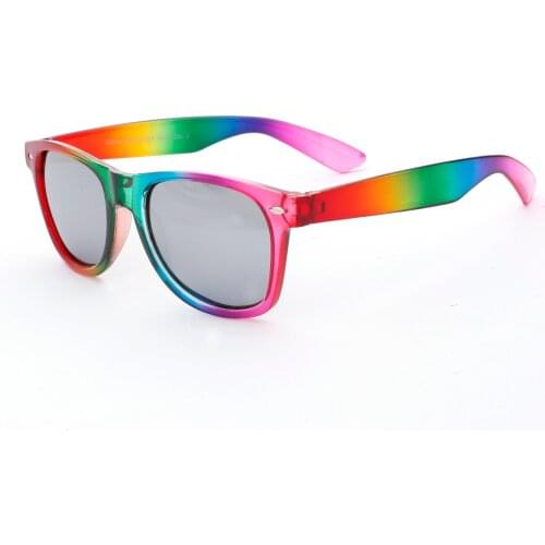 Kaleidoscope Glasses Fahion UV400 Outdoor Colorful Rainbow Sunglasses