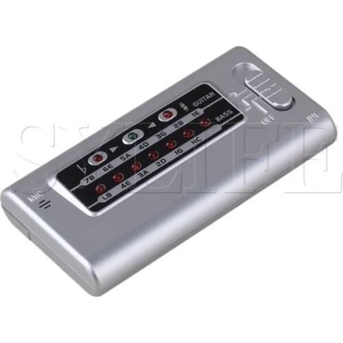 Sliver Digital Auto Tuner For Electric Acoustic Guitar