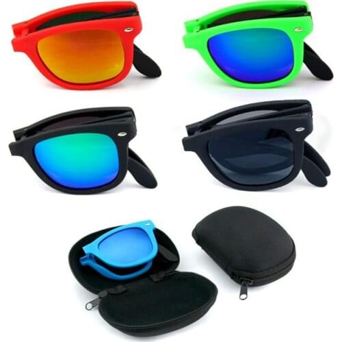 Foldable Fashion Men Women Car Driving Glasses Sunglasses Outdoor Sports Beach Trip Sunglasses Goggles Car Accessries