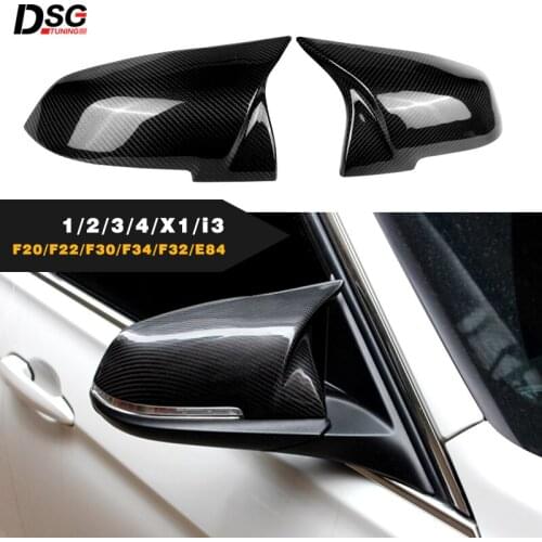 F30 replacement carbon fiber door side wing mirror cover cps for bmw F20 F21 F22 F23 F31 F34 F32 F33 F36 & X1 E84