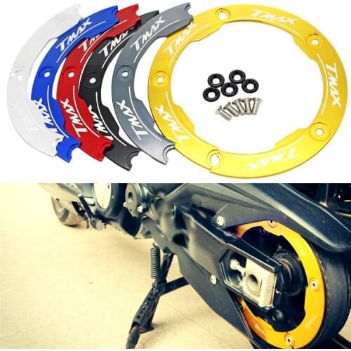 SMOK For Yamaha T MAX 530 TMAX 530 2012 2013 2014 2015 Motorcycle CNC Aluminum Alloy Accessori Transmission Belt Pully Cover