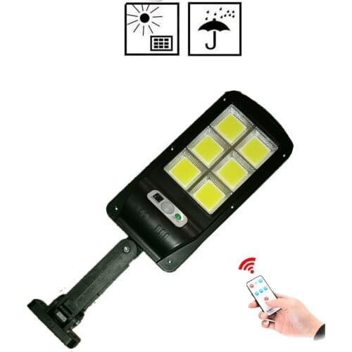 Solar light lamp floodlight reflector Outdoor Bright Motion Sensor Wall with Wireless Waterproof IP65 Night for Outside Wall rem