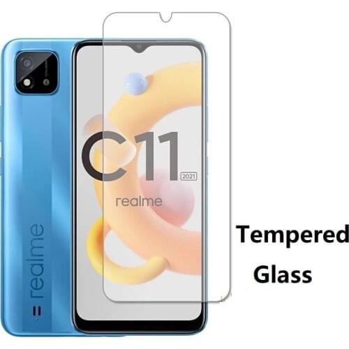 Glass For Realme C20A C11 2021 C20 Screen Protector Tempered Glass Protective Phone Camera Film For OPPO Realme C11 2021 C20A