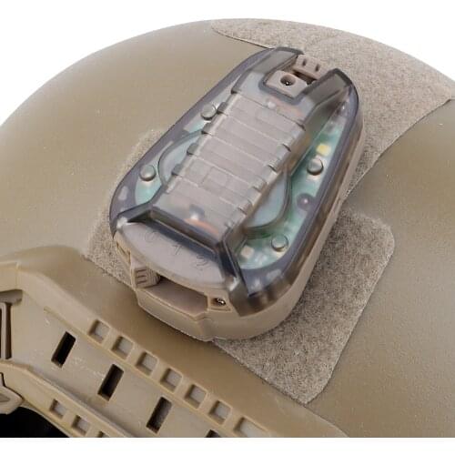 Tactical Signal Light for Fast Helmet Airsoft Helmets Strobe Light Waterproof Ladybird Lamp Outdoor Survival Safety Flash Light