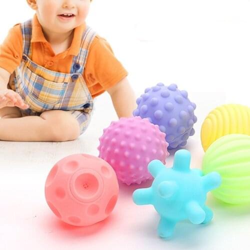 Textured Multi-ball Suit, Tactile Sensory Ball, Baby Grip Ball, Sensory Ball Y4UD