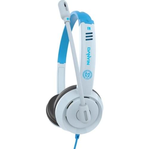 Universal Wired Stereo Headphone USB/3.5mm Interface Gaming Headset Laptop Computer PC Earphone with Microphone for Online Class