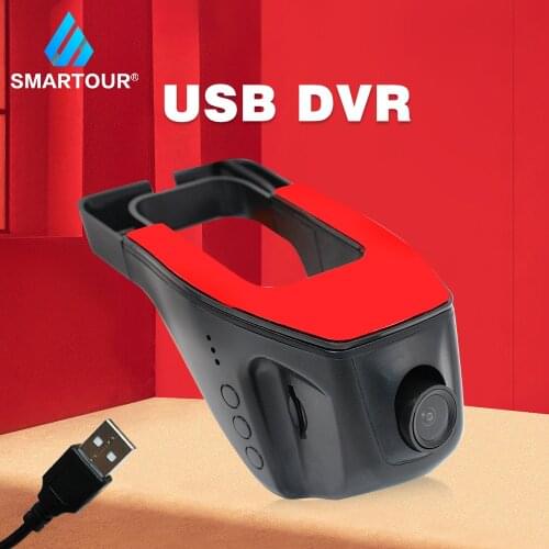 Smartour Car Cam Dash Video Recorder Night Vision kamera Auto Cars USB DVR ADAS Para Auto Multimedia Driving Recorder Camera