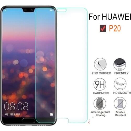 Tempered Glass For Huawei P20 5.8" EML-L09C, EML-L29C EML-AL00, EML-TL00 Screen Protector 9H 2.5D On Phone Protective Film