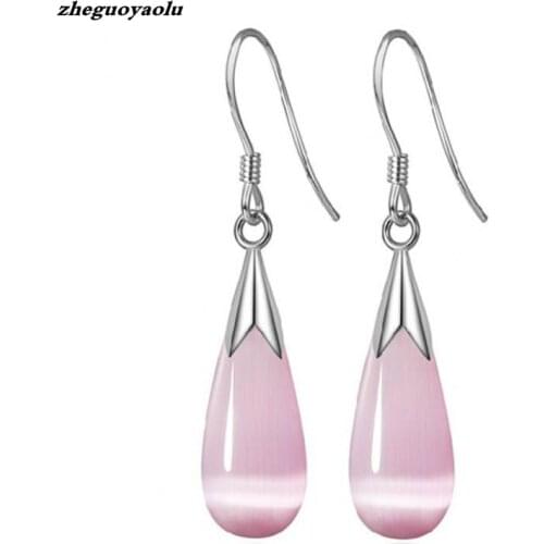 2019 New Fashion Wild Female Drop Earrings Jewelry Manufacturers Wholesale Crystal Personality Earrings For Women Long Earrings