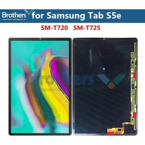 10.5'' Tablet LCD Screen For Samsung Galaxy Tab S5e LCD Dispaly Assembly for SM-T720 SM-T725 Panel LCD Touch Screen Digitizer