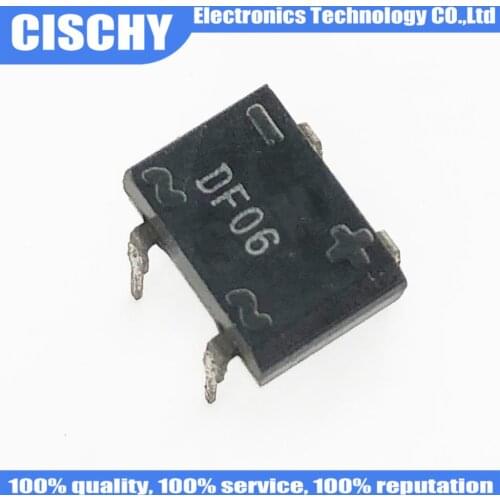 10pcs/Lot DF06M DF06 DIP-4 1A 600V Bridge rectifier bridge In Stock