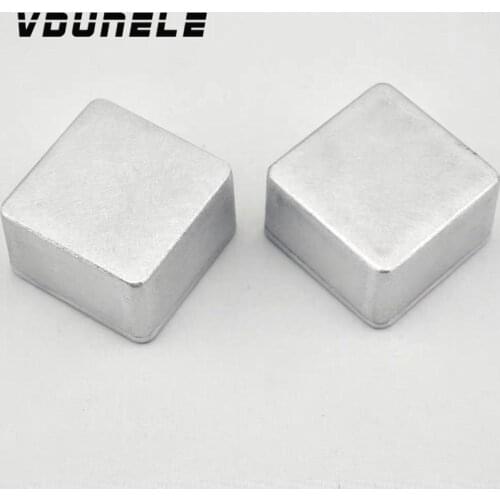 1590LB 51*51*27mm Aluminum Die-cast Stomp Box Guitar Effect Pedals Enclosures Instrument Case 3pcs
