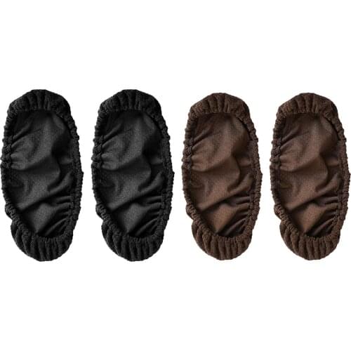 2 Pairs of Armrest Covers for Chair Cover for 25-33 Cm Washable Black