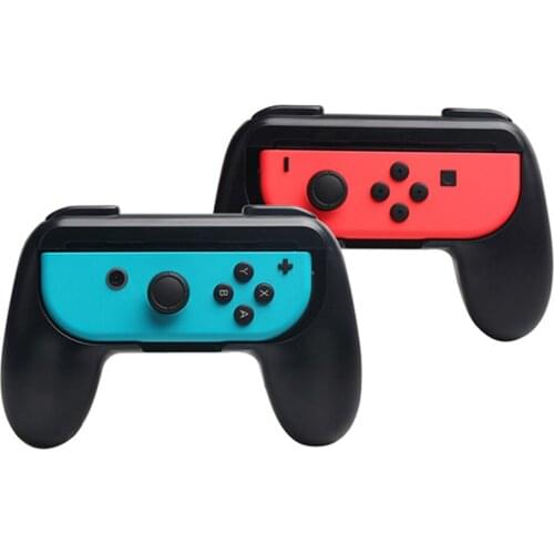 2 Pcs Game Console Double Players Game Stand Comfortable Controller Holder Joy-con Handle Grip Gaming for Switch Dual
