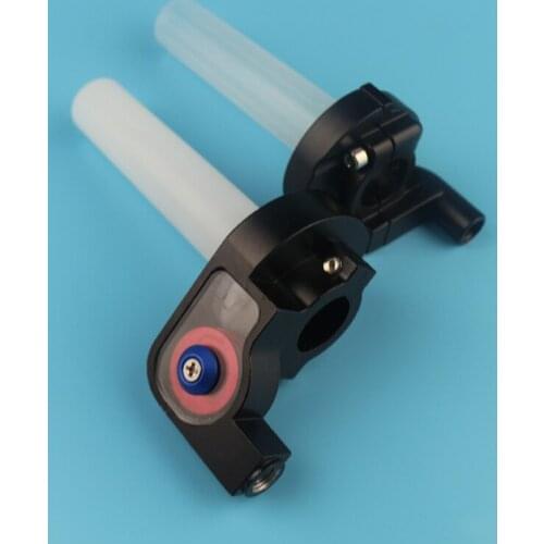 Aluminum Motorcycle parts visual Throttle Grips Settle & twist gas throttle handle Dirt Pit Bikes atv 50cc- 160cc ATV GPX SDG