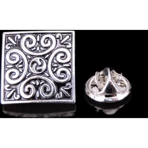 Retro pattern Brooch new fashion jewelry mens and womens shirt clothing scarf suit LAPEL BADGE PIN gift