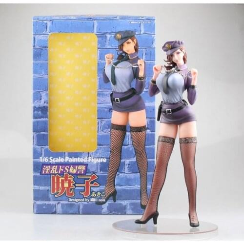 Inran Do S Fukei Akiko Designed by Oda Non 1/6 Sexy Figure Anime Figure Erotic Extremely Sadistic Policewoman PVC Action Figure