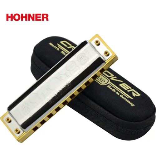 Hohner Marine Band Crossover 10 Hole Diatonic Harmonica bamboo comb Blues harp Gaita Standard 10 Hole Harp
