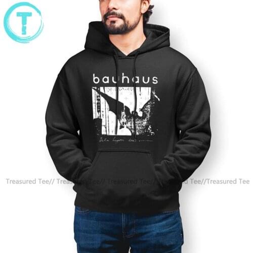Casual Bat Bauhaus Bat Wings Bela Lugosi S Dead Hoodie Cotton Warm Hoodies Long Sleeve Streetwear Pullover Hoodie Big Mens