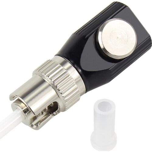 Jyttek ST Circular Bare Fiber Optic Adapter Flange Coupler