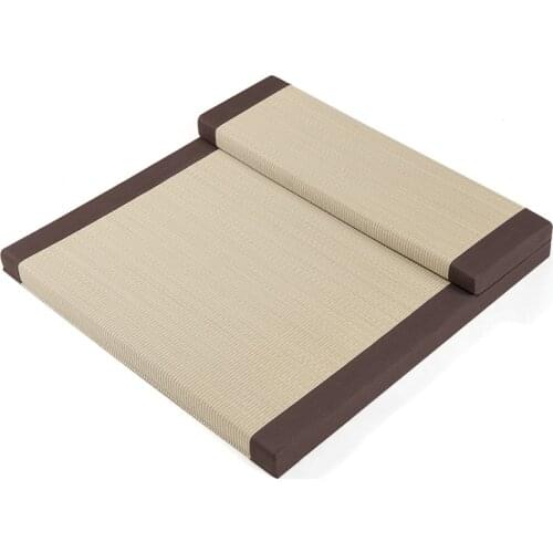 Japanese Style Tatami Mat Buddha Meditation Cushions Seat Folding Zabuton Meditation Cushion Zafu Zabuton Yoga Mat Cushion