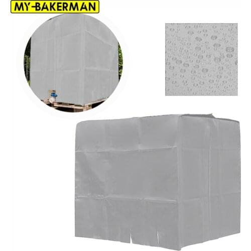 IBC Silver Water Tank Cover Ton barrels Accessories 1000 Liter Container Aluminum Foil Waterproof Dustproof UV protection cover