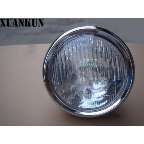 XUANKUN motorcycle headlight assembly modified 5-inch round LED wick