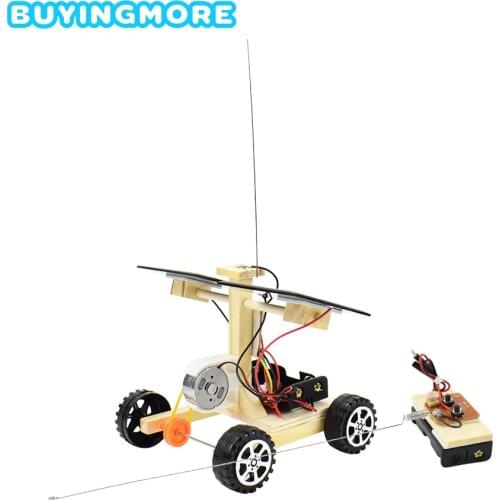 Solar/Electronic Kit Remote Control Car Model STEM Toys for Children Educational Science Experiment Kit Physics Toy Technology