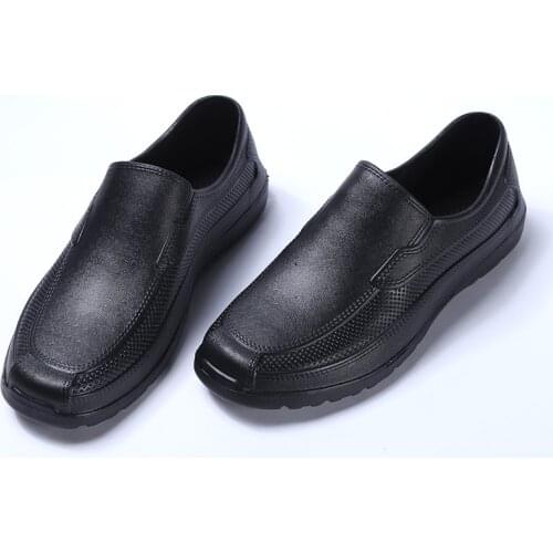 Rainboots Men EVA Kitchen Anti Slip 2021 Light Weight Male Waterproof Rain Boots Ankle Boots White Rainboots For Men hjm78