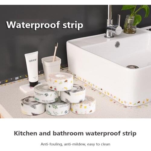 New Design Bathroom Kitchen Shower Sink Bathtub Seam Sealing Tape Caulking Strip Self-Adhesive Waterproof And Mildew Proof Tape