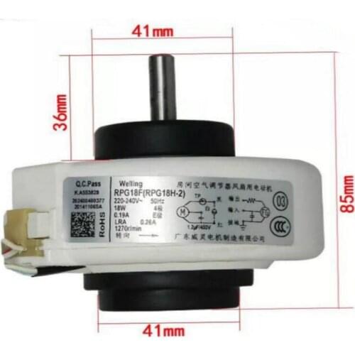 New Air Conditioner A/C parts room fan motor RPG13C RPG18F RPG18H-2 RPG20C