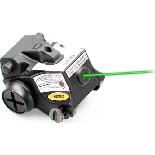 Subcompact Lightweight Tactical Green Dot Laser Sight for Self Defense Picatinny Railed Weapons Handguns and Pistols