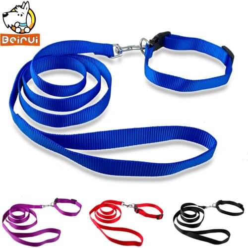 1.0*120cm High Quality Nylon Dog Pet Leash Lead for Daily Walking