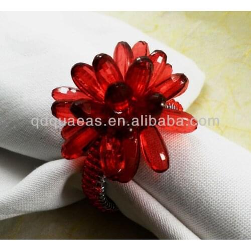 Aliexpress sold beaded wedding napkin ring