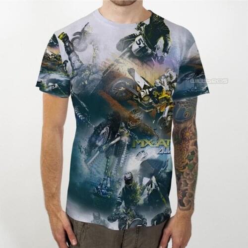 Scooter MX Dirt Bike Riding Quick Dry T-shirt Motocross Motorcycle Offroad Street Moto Summer Short Sleeve T Shirts