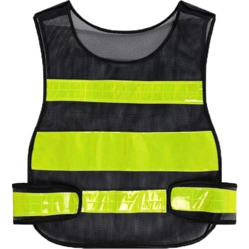 High Visibility Night Work Security Traffic or Cycling Safety Reflective Vest