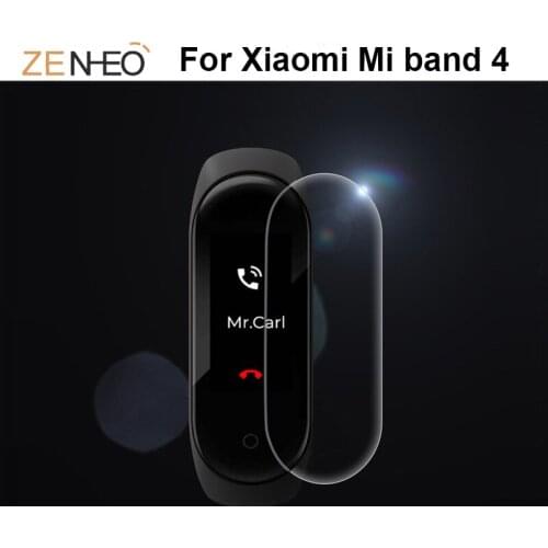 For Xiaomi Mi band 4 watch Protector Film Full Cover Ultra Thin HD Screen Protective Film Not Tempered Glass Smart accessories