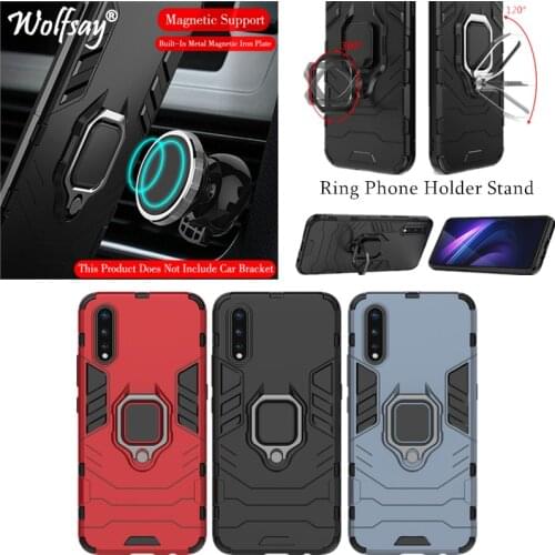 For Vivo V17 Neo Case Armor Magnetic Suction Stand Full Edge Cover For Vivo iQOO Neo/Z5 Cover Case For Vivo V17 Neo Fundas 6.38"
