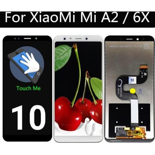 5.99" For Xiaomi Mi A2 / 6X LCD Display with Touch Screen Digitizer Replacement Accessories