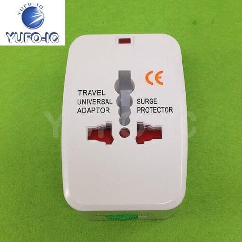 1PCS Universal Conversion Plug with Dual USB Interface Traveling Abroad European Standard Multifunctional Socket Converter